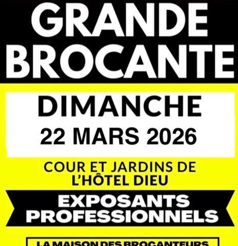 Grande brocante de la Maison des Brocanteurs