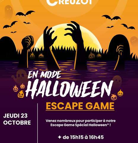 Escape game en mode Halloween