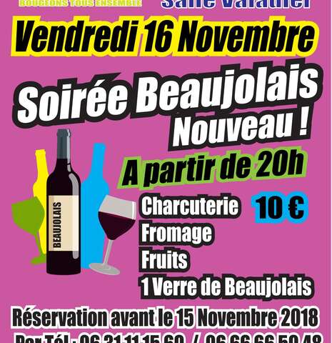 Soirée Beaujolais Nouveau