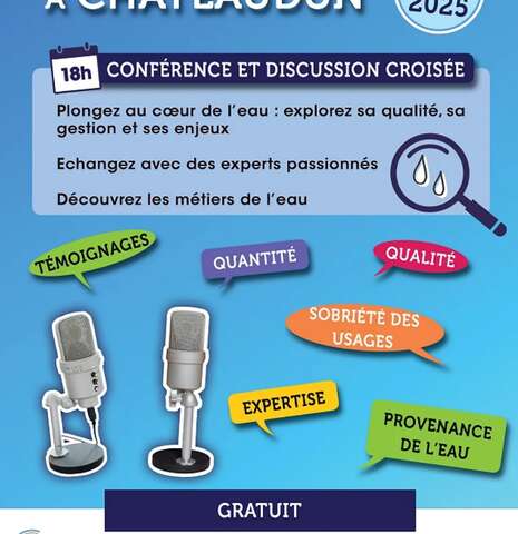 Conférence et débat autour des enjeux de l'eau