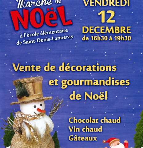 Marché de Noël de l'école de Saint-Denis-Lanneray