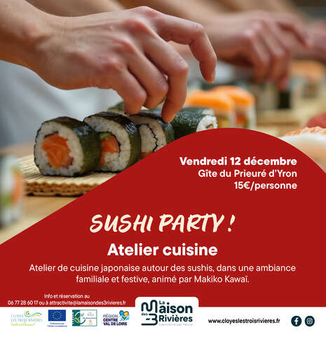 Sushi Party ! Atelier cuisine