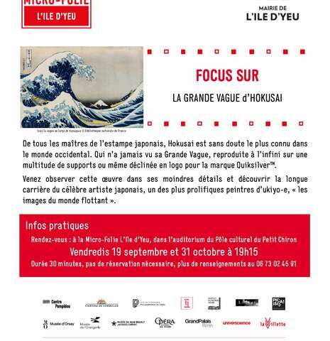 Focus sur la grande vague d'Hokusai Focus sur la grande vague d'Hokusai