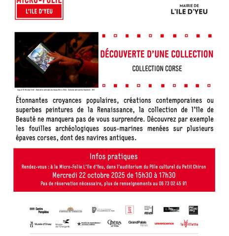 Découverte d'une collection - Diffusion de la collection Corse