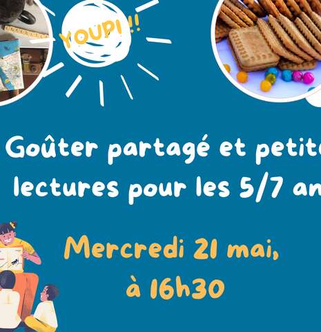 GOÛTER-LECTURE de la librairie-café A Contre Courant