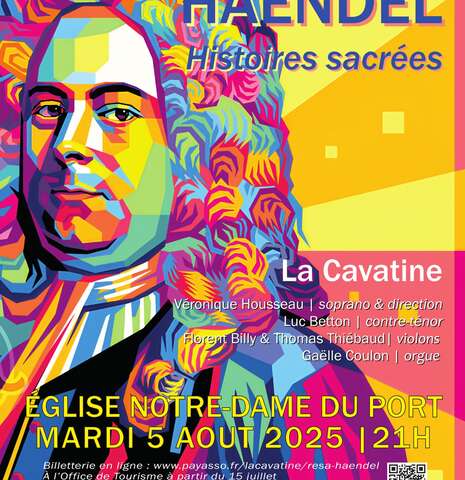 Concert de la Cavatine : HAENDEL, Histoires sacrées