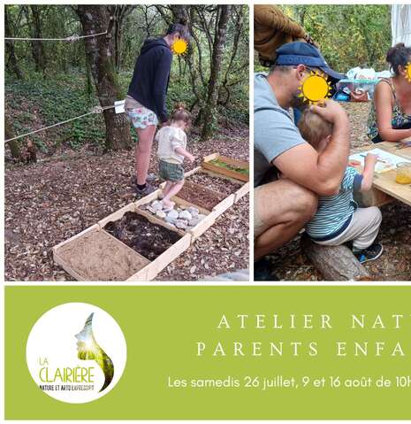 Atelier nature parents enfants