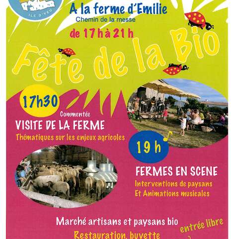 Fête de la bio à la ferme d'Emilie