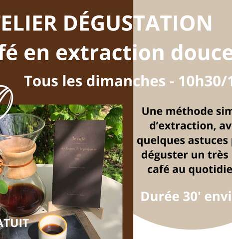 Atelier-dégustation de café bio à la Librairie-café A Contre Courant