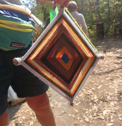 Atelier tissage Ojos de dios Atelier tissage Ojos de dios