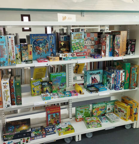 Jeux de société à la médiathèque