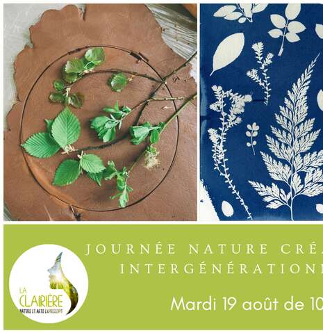 Journée nature créative intergénérationnelle Journée nature créative intergénérationnelle