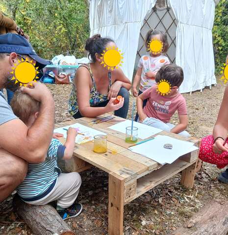 Atelier nature parents enfants