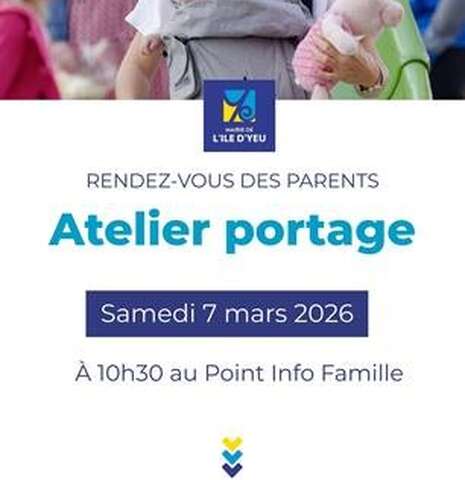 Les RDV des Parents - Atelier portage