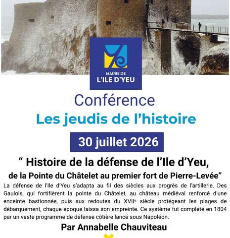 Conférence - Les jeudis de l’histoire