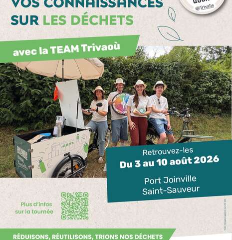 Stand d'animation sur les bons gestes de tri et la réduction des déchets