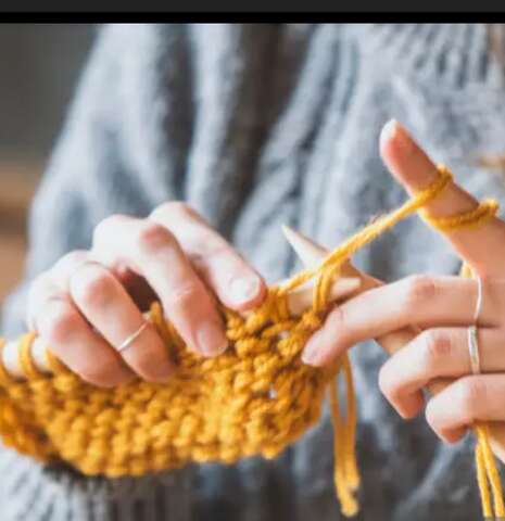Café tricot à la ferme d'Emilie