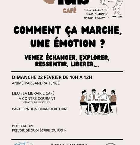 ATELIER BIEN ÊTRE à la librairie-café A Contre Courant