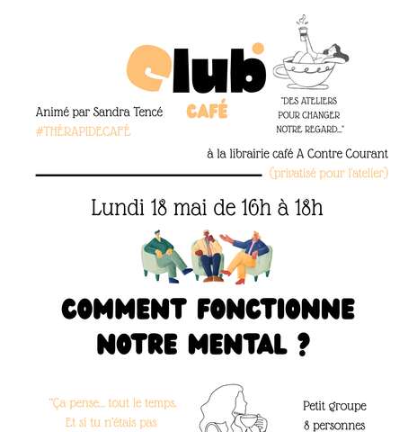 CLUB café à la librairie A Contre Courant