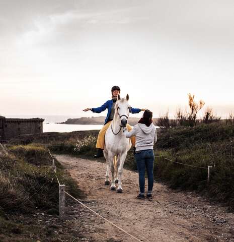 Méditation guidée à cheval avec Cavalcoaching