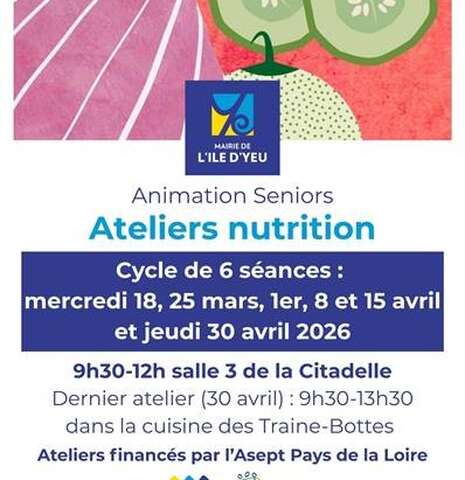 Animation Seniors : Ateliers nutrition