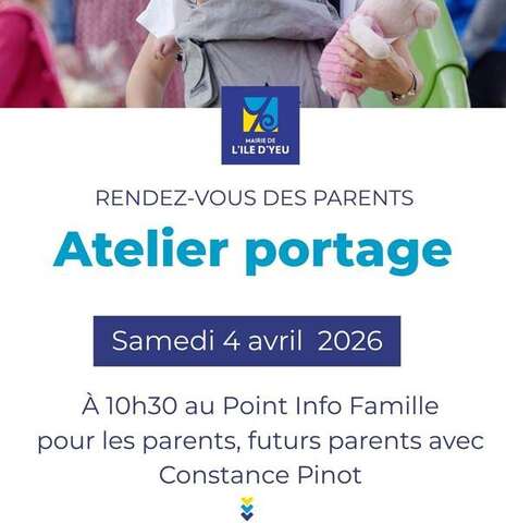 Les RDV des Parents - Atelier portage