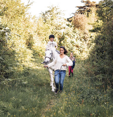 Fête des fleurs à cheval