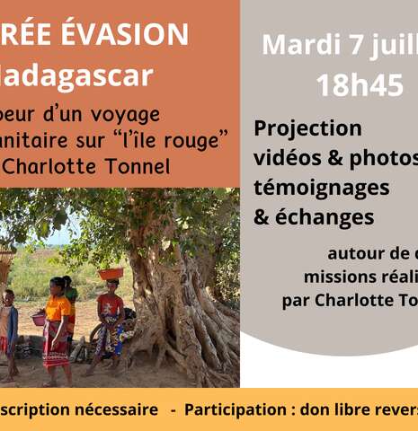 SOIRÉE EVASION de la librairie-café A Contre Courant