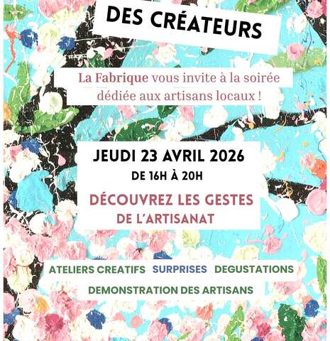 La soirée des créateurs