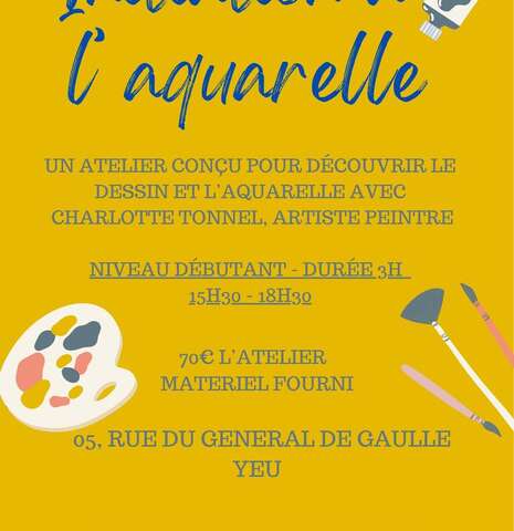 Initiation à l'aquarelle