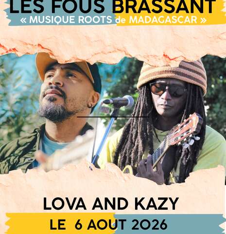 Concert BIBA AND LOVA aux Fous Brassants