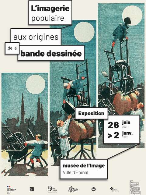 EXPOSITION: AUX ORIGINES DE LA BANDE DESSINÉE : L'IMAGERIE POPULAIRE EXPOSITION: AUX ORIGINES DE LA BANDE DESSINÉE : L'IMAGERIE POPULAIRE