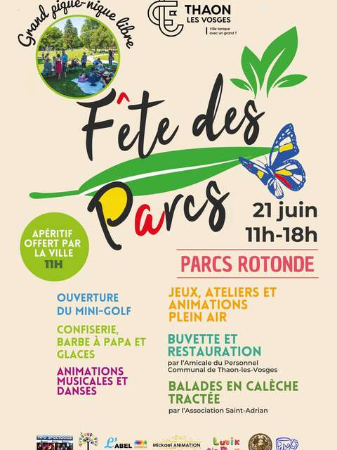 fête des parcs