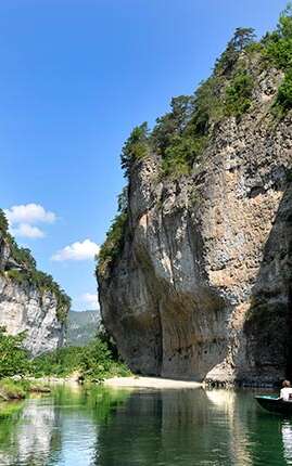 LES BATELIERS DES GORGES DU TARN