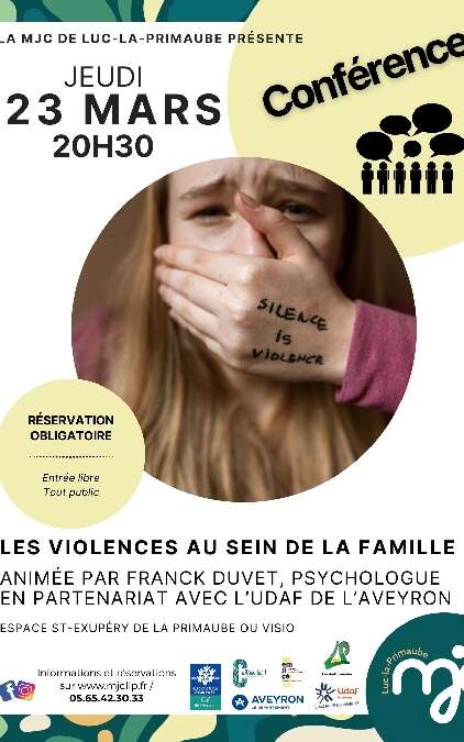 Conférence Les violences au sein de la famille