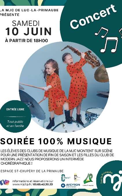 Soirée 100% musique
