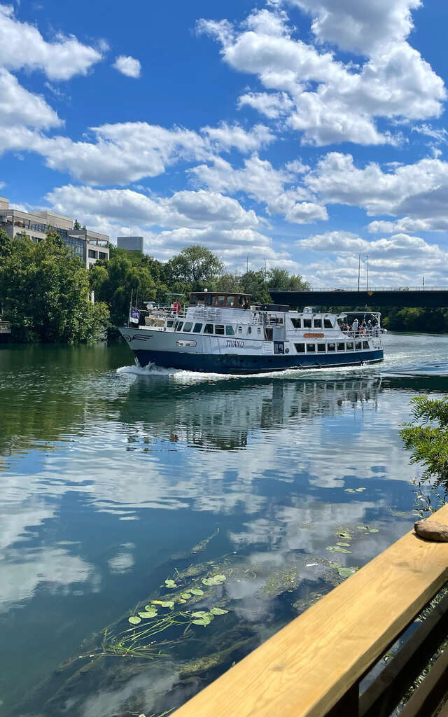 Croisière commentée au départ de Chatou