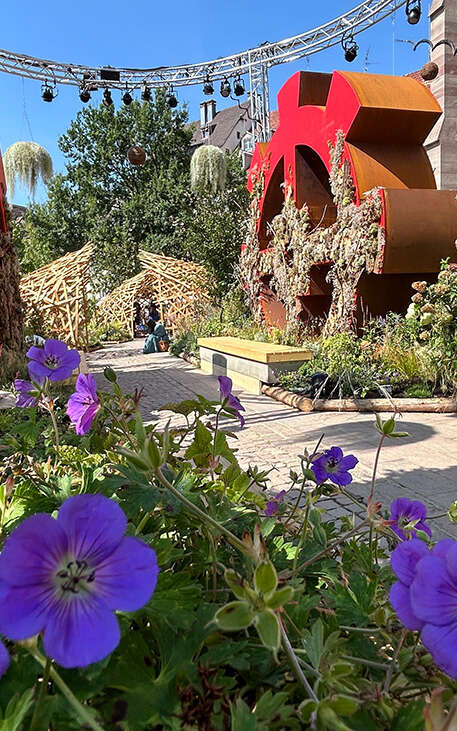 Jardin éphémère