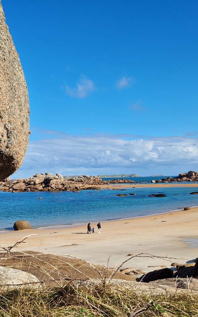 Plage de Toul Drez - Île Renote