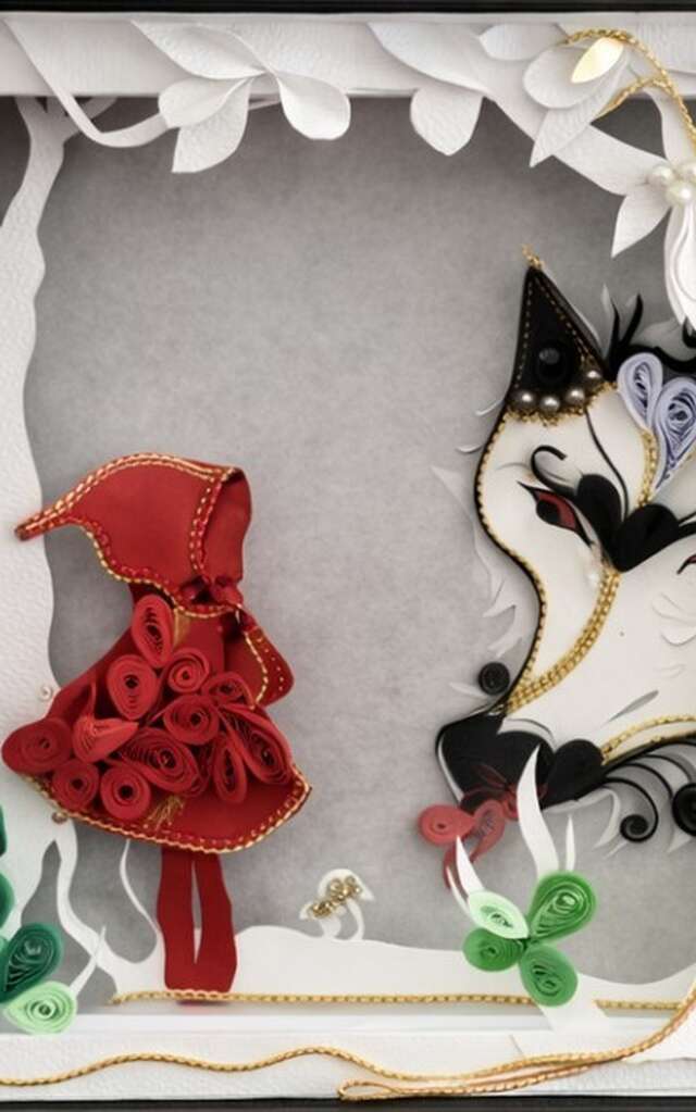 Atelier papier découpé avec Carine Borderie à la Maison du Père Castor