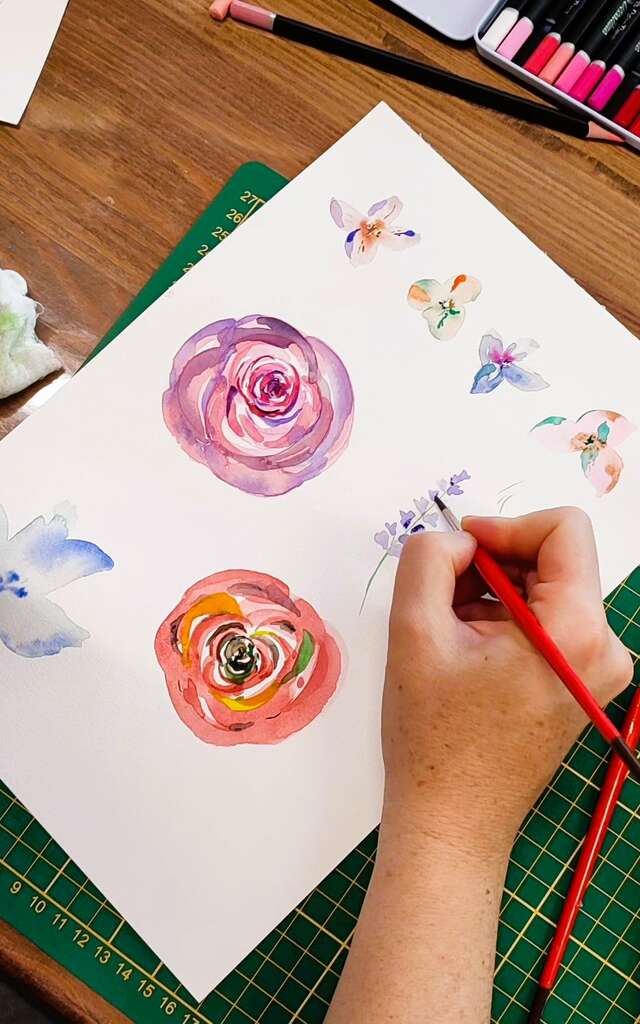 Atelier d'initiation à l'aquarelle