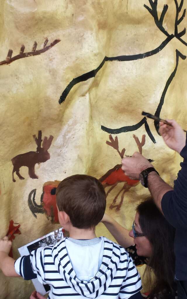 Atelier Peinture préhistorique