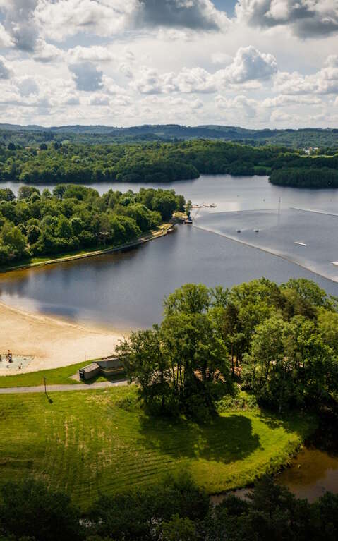 Plage de Fréaudour du Lac de Saint-Pardoux