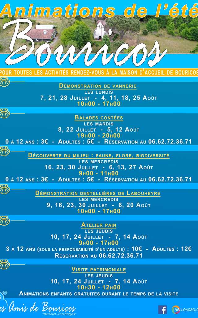Animations juillet Aout 2025