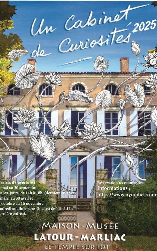 Cabinet de curiosités Latour-Marliac