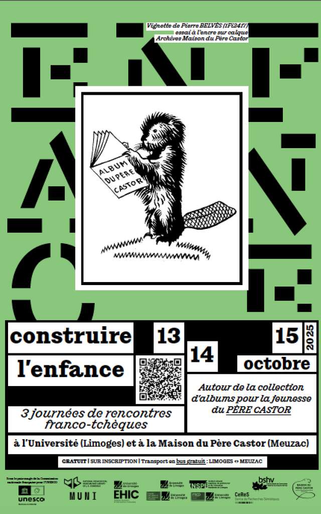 "Construire l'enfance" : Rencontre franco-tchèques autour de la collection d’albums jeunesse du Père Castor