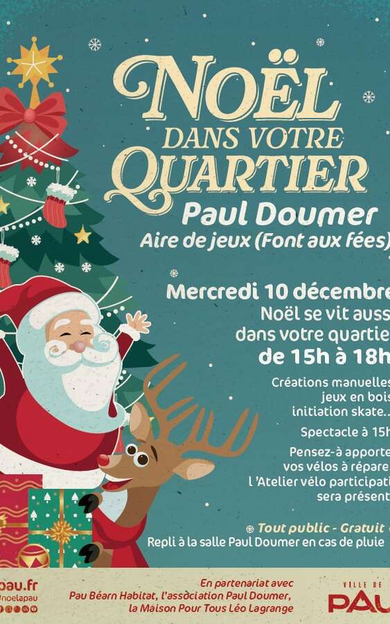 Noël à Pau : Quartier Paul Doumer