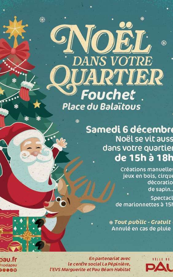 Noël à Pau : Quartier Fouchet