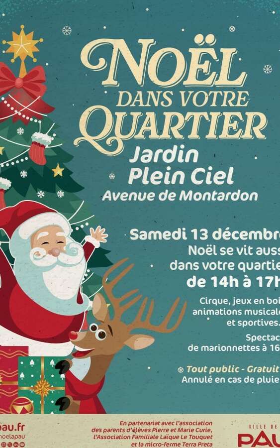 Noël à Pau : Quartier Plein Ciel