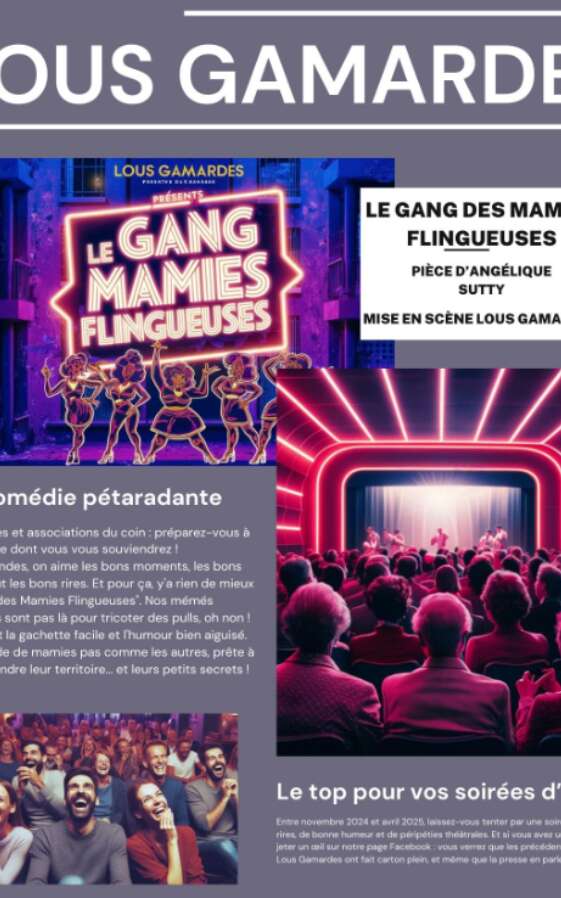 Théâtre "Le gang des mamies flingueuses"